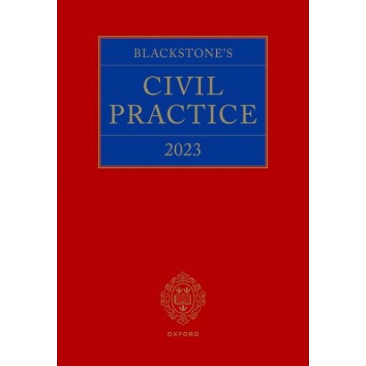 * Blackstone's Civil Practice 2023
